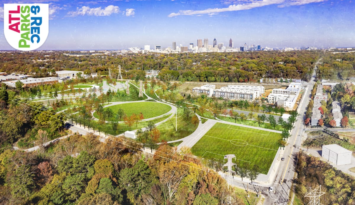 Monthly Visitation for Parks and Trails in Atlanta, Georgia