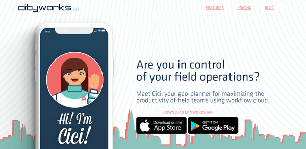 Mobile chatbot Cici assists field employees and remote workers