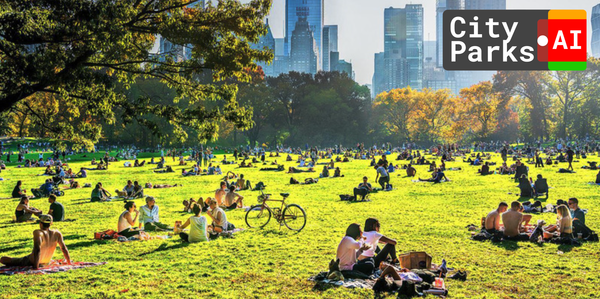 Measuring visits to parks and trails with big data and AI